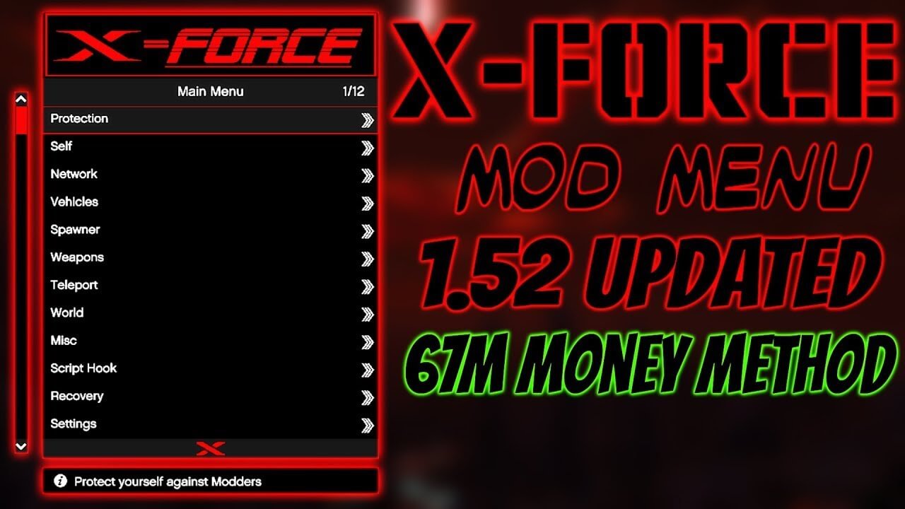 X-Force Mod Menu